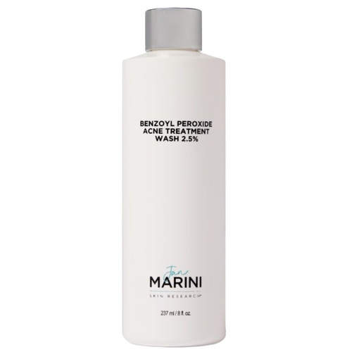 Marini Skin Solutions (Jan Marini) Benzoyl Peroxide 2.5% Acne Treatment Wash on white background
