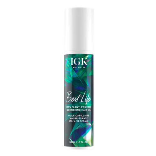 IGK Hair Best Life Nourishing Hair Oil on white background