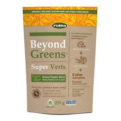 Beyond Greens on white background