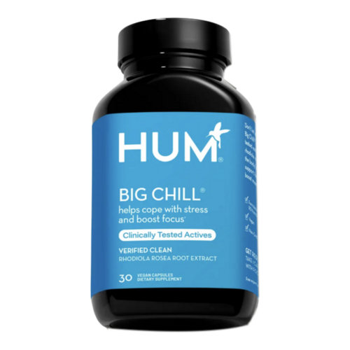 HUM Nutrition Big Chill, 30 capsules HUM Nutrition Big Chill on white background
