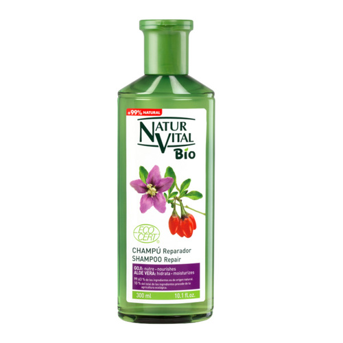 Natur Vital Bio-EcoCosmo Repair Shampoo on white background