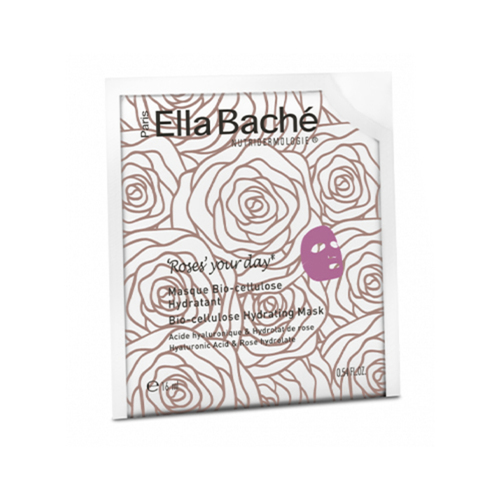 Ella Bache Bio-cellulose Hydrating Mask, 1 piece Ella Bache Bio-cellulose Hydrating Mask on white background