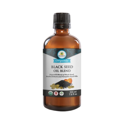 Ecoideas Black Seed Oil Blend Organic on white background