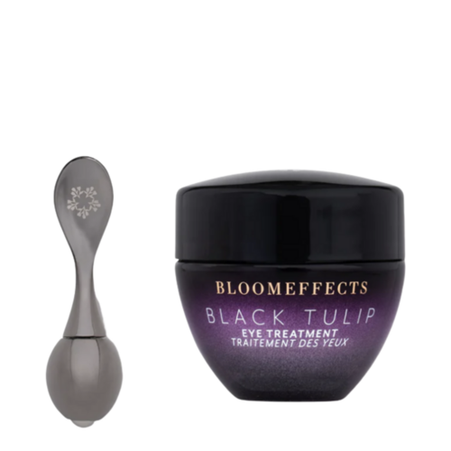 BloomEffects Black Tulip Eye Treatment on white background