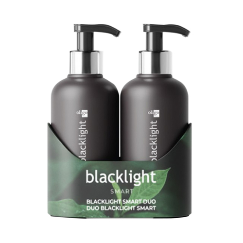 Oligo Professionel Blacklight Shampoo and Conditioner Duo (SMART), 2 x 250ml/8.45 fl oz Oligo Professionel Blacklight Shampoo and Conditioner Duo (SMART) on white background