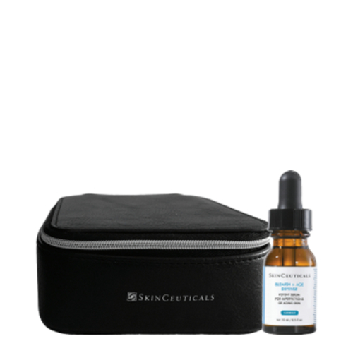 SkinCeuticals Blemish and Age Defense with Limited Edition Pouch, 15ml/0.5 fl oz Naturally Yours Blemish and Age Defense with Limited Edition Pouch on white background