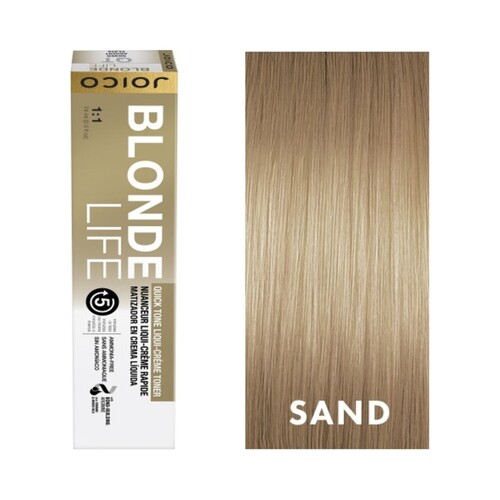 Joico Blonde Life Quick Tone Liqui-Creme Toner - Clear on white background