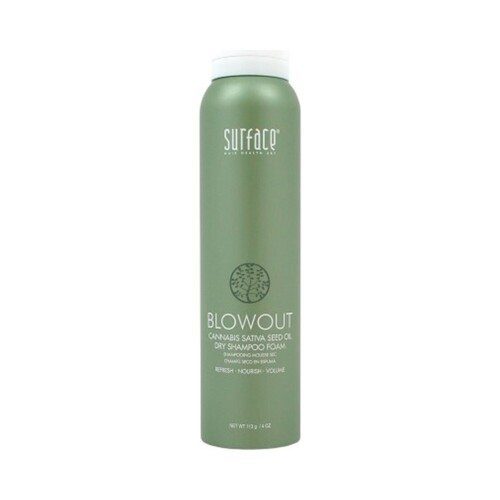 Surface Blowout Dry Shampoo Foam, 113g/3.99 oz Surface Blowout Dry Shampoo Foam on white background