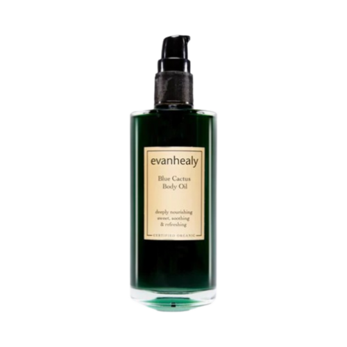 Evanhealy Blue Cactus Body Oil, 98ml/3.31 fl oz Evanhealy Blue Cactus Body Oil on white background