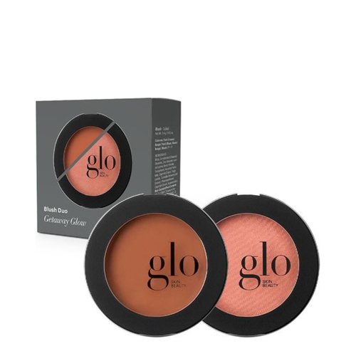 Glo Skin Beauty Blush Duo - Getaway Glow, 1 sets Glo Skin Beauty Blush Duo - Getaway Glow on white background