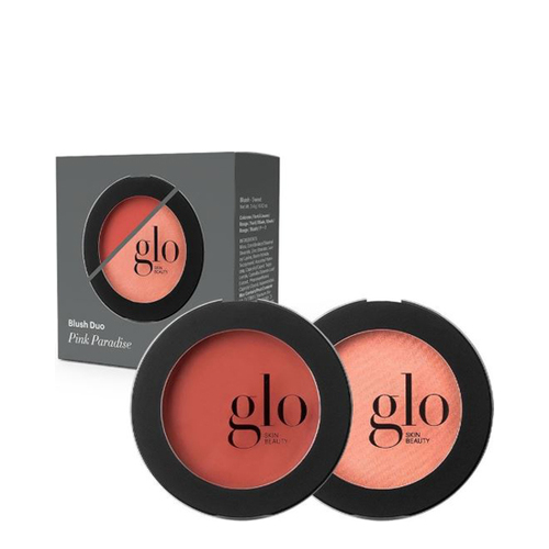 Glo Skin Beauty Blush Duo - Getaway Glow, 1 sets Glo Skin Beauty Blush Duo - Getaway Glow on white background