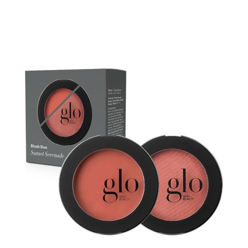 Glo Skin Beauty Blush Duo - Getaway Glow, 1 sets Glo Skin Beauty Blush Duo - Getaway Glow on white background