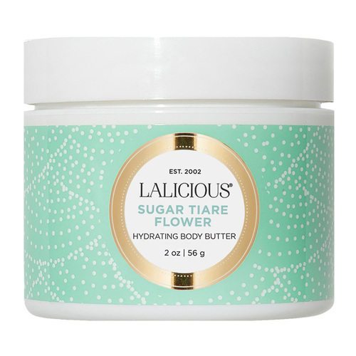 LaLicious Body Butter - Sugar Tiare Flower on white background
