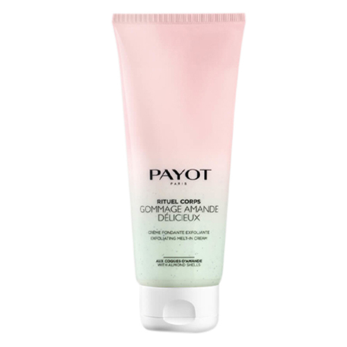 Payot Body Delicious Almond Scrub on white background
