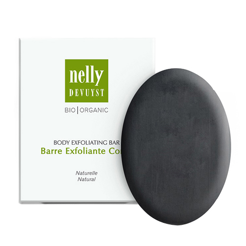 Nelly Devuyst Body Exfoliating Bar, 1 piece Nelly Devuyst Body Exfoliating Bar on white background