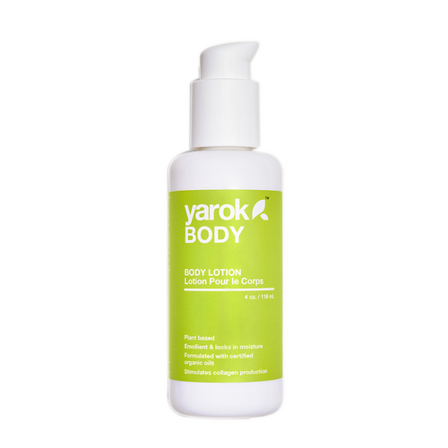 Yarok Body Lotion on white background