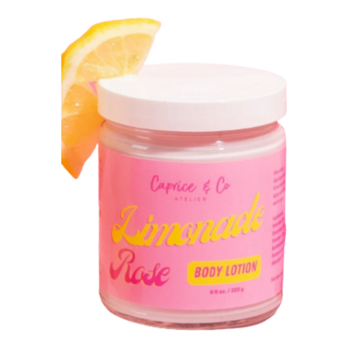 Caprice & Co. Body Lotion - Limonade Rose, 255g/8.99 oz Caprice & Co. Body Lotion - Limonade Rose on white background