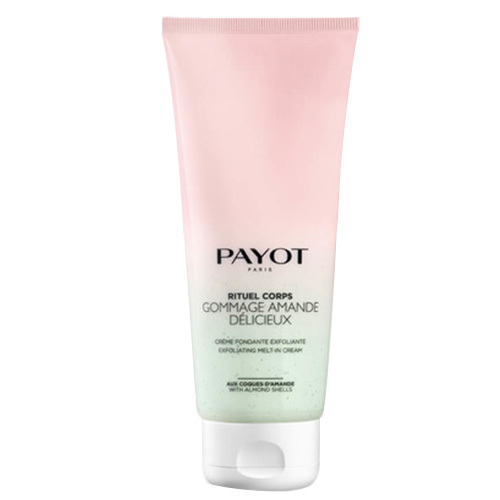 Payot Body Scrub with Almond on white background