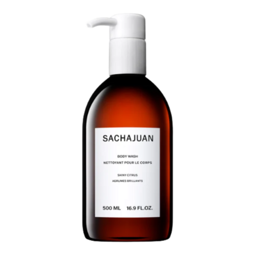 Sachajuan Body Wash Shiny Citrus on white background