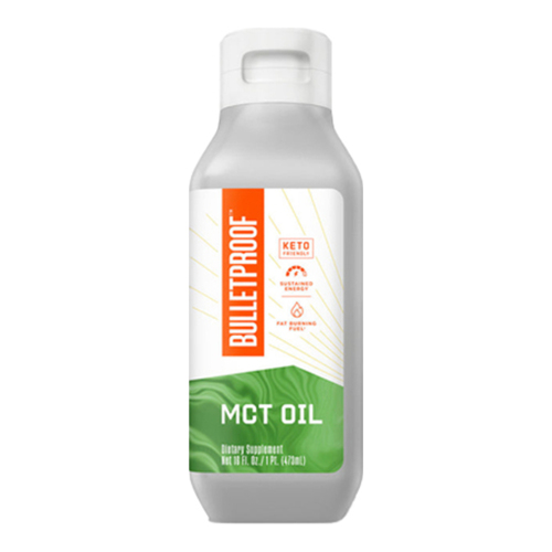 Bulletproof Brain Octane Oil, 473ml/16 fl oz Bulletproof Brain Octane Oil on white background