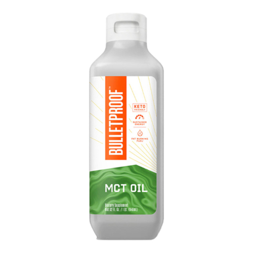 Bulletproof Brain Octane Oil, 473ml/16 fl oz Bulletproof Brain Octane Oil on white background