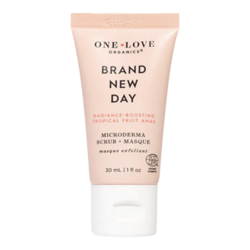 One Love Organics Brand New Day Microderma Scrub + Mask, 30ml/1 fl oz