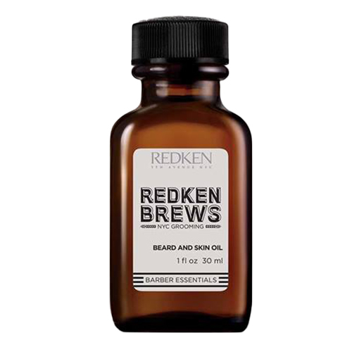 Redken Brews Beard and Skin Oil, 30ml/1 fl oz Redken Brews Beard and Skin Oil on white background
