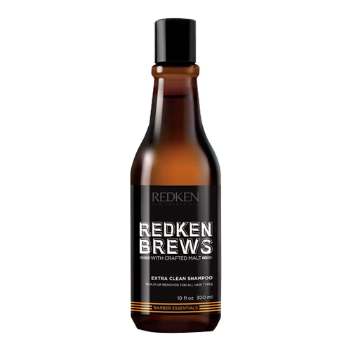 Redken Brews Extra Clean Shampoo, 300ml/10.1 fl oz Redken Brews Extra Clean Shampoo on white background