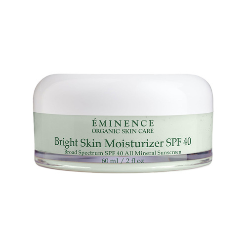Eminence Organics Bright Skin Moisturizer SPF 40, 60ml/2 fl oz