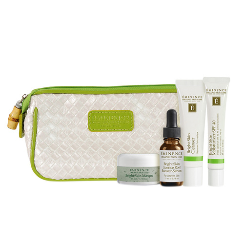Eminence Organics Bright Skin Starter Set, 1 set Eminence Organics Bright Skin Starter Set on white background