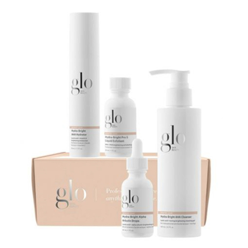 Glo Skin Beauty Brighten + Glow Elevated Essentials Set, 1 set Glo Skin Beauty Brighten + Glow Elevated Essentials Set on white background