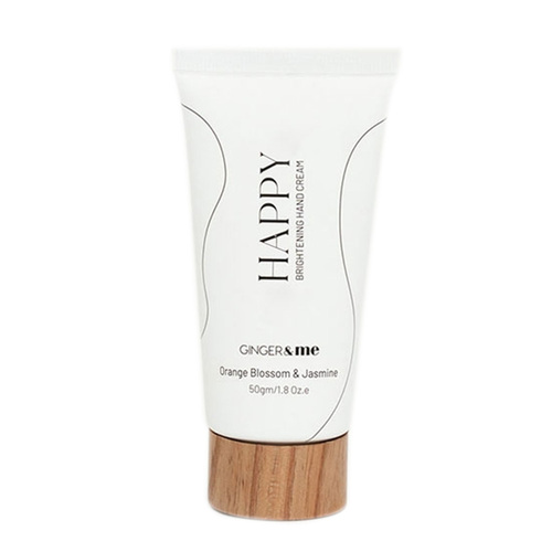 Ginger and Me Brightening Hand Cream - Happy, 50ml/1.69 fl oz Ginger and Me Brightening Hand Cream - Brave on white background