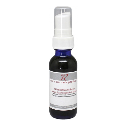Rose Skin Care Brightening Serum on white background