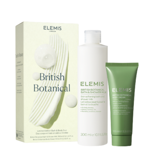 Elemis British Botanicals Body Duo, 1 set Elemis British Botanicals Body Duo on white background