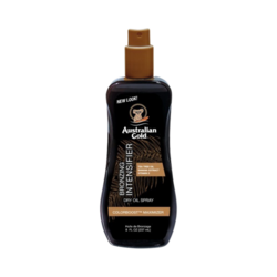 Bronzing Dry Oil Intensifier Spray on white background