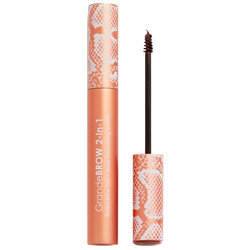 Brow 2-In-1 Tinted Brow Gel + Brow Enhancing Serum - Auburn on white background