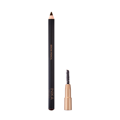 INIKA Organic Brow Pencil - Dark Brunette, 1.1g/0.04 oz