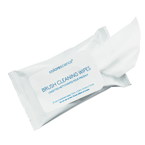 Colorescience Brush Cleaning Wipes, 20 wipes Colorescience Brush Cleaning Wipes on white background