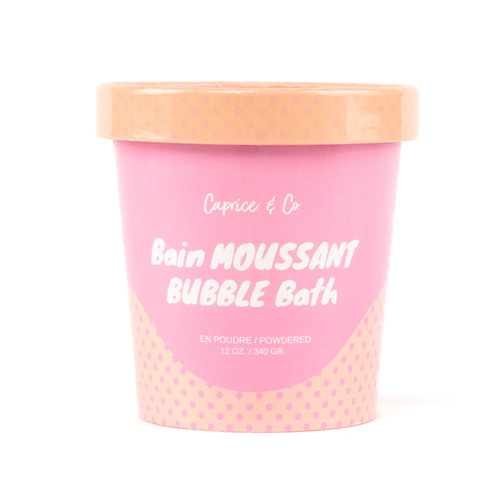 Caprice & Co. Bubble Bath - Pink, 340g/11.99 oz Caprice & Co. Bubble Bath - Pink on white background