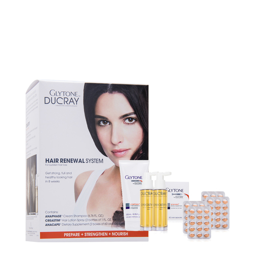 Ducray Hair Renewal System on white background