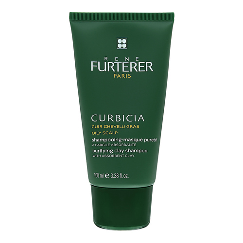 Rene Furterer Curbicia Purifying Clay Shampoo with Absorbent Clay, 100ml/3.4 fl oz Rene Furterer Curbicia Purifying Clay Shampoo with Absorbent Clay on white background