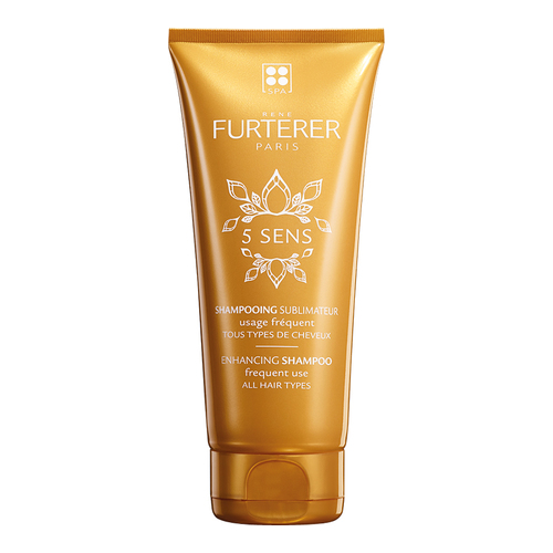 Rene Furterer 5 Sens Enhancing Shampoo on white background