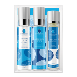 Compromised Barrier Instant Relief on white background