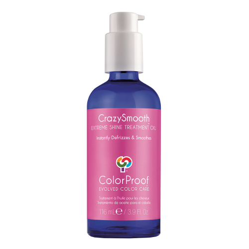 ColorProof CrazySmooth Extreme Shine Treatment Oil, 116ml/3.9 fl oz ColorProof CrazySmooth Extreme Shine Treatment Oil on white background