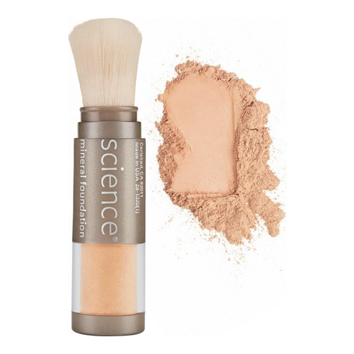 Colorescience Loose Mineral Foundation Brush SPF 20 - Not Too Deep, 6g/0.21 oz Colorescience Loose Mineral Foundation Brush SPF 20 - Tan Natural on white background