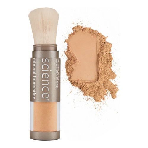 Colorescience Loose Mineral Foundation Brush SPF 20 - Not Too Deep, 6g/0.21 oz Colorescience Loose Mineral Foundation Brush SPF 20 - Tan Natural on white background