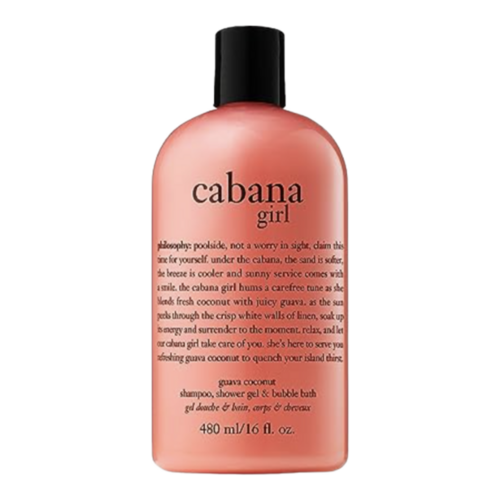 Philosophy Cabana Girl Shower Gel, 480ml/16.23 fl oz Philosophy Cabana Girl Shower Gel on white background