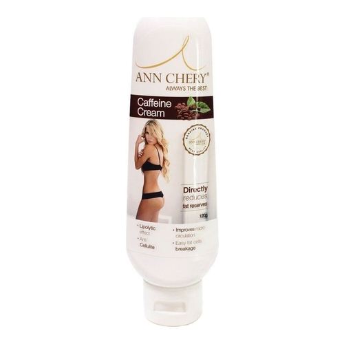 Ann Chery Fajas Caffeine Cream, 120g/4.2 oz Ann Chery Fajas Caffeine Cream on white background