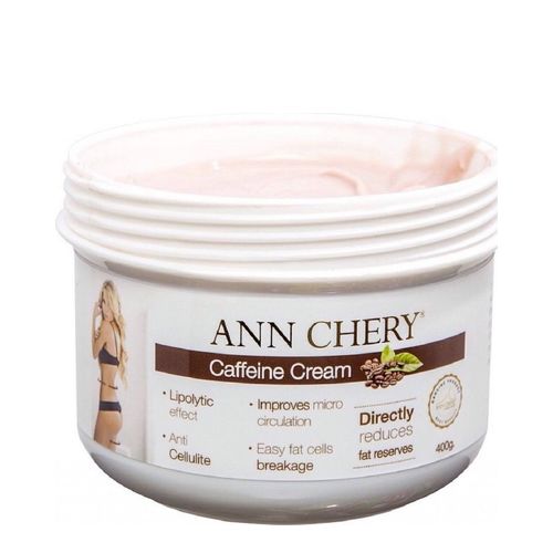 Ann Chery Fajas Caffeine Cream, 120g/4.2 oz Ann Chery Fajas Caffeine Cream on white background