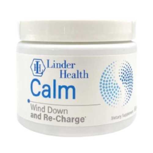 Linder Health Calm, 60 capsules Linder Health Calm on white background
